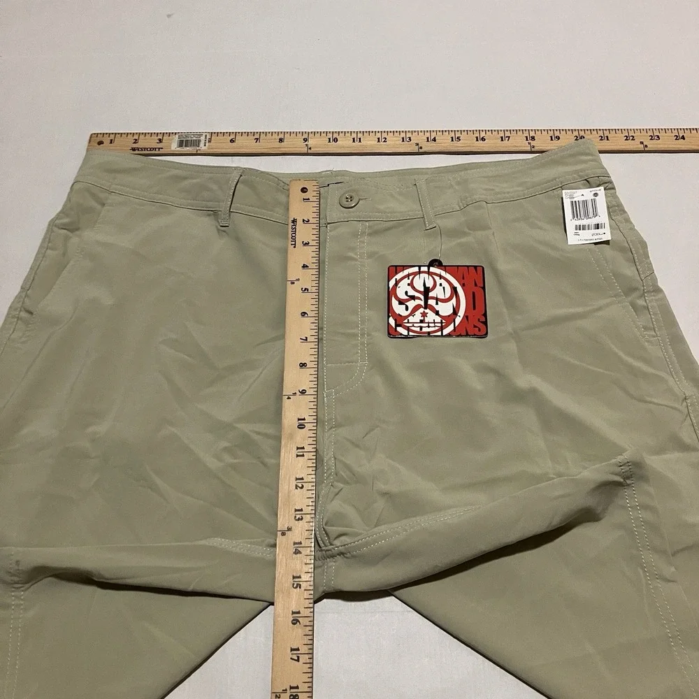 NWT Hawaiian Island Creations HIC Chiba Shorts Size 40 X 10‎ Stone Light Olive